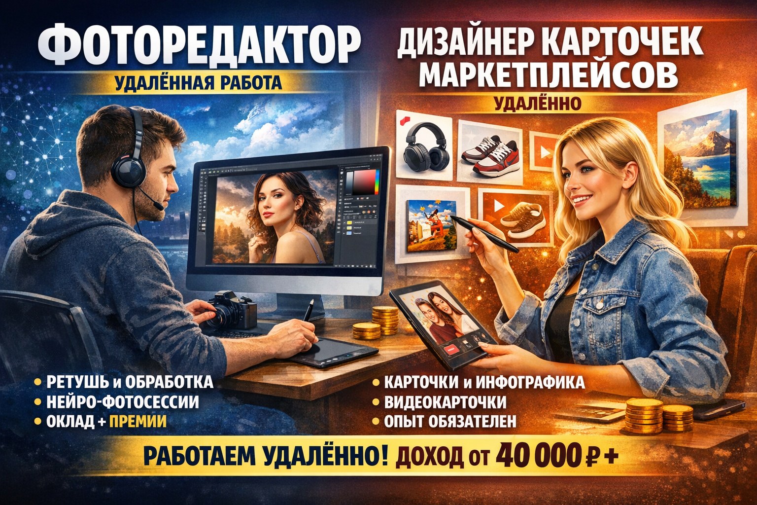 Вакансия: дизайнер карточек для маркетплейсов в студию Зеркало ПроАрт