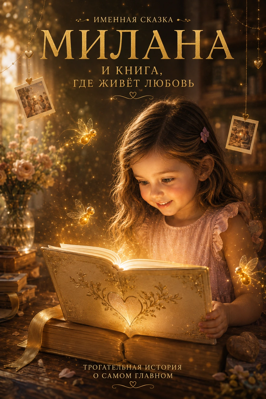 Индивидуальная книга по фото — пример 1, студия Зеркало ПроАрт