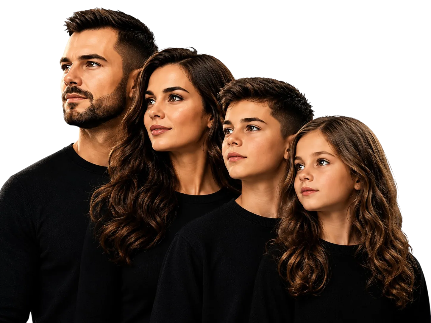 Собрать фото поколений с нуля