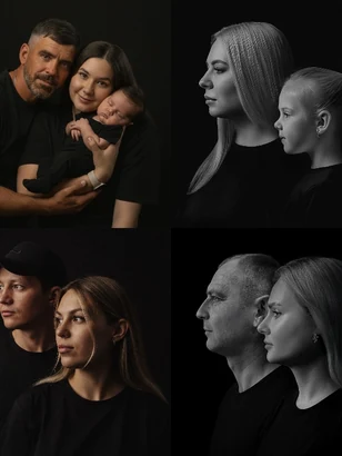 Портрет поколений — студия Зеркало ПроАрт