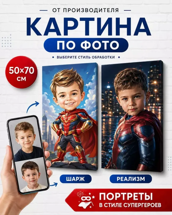 Картина по фото на заказ 50х70_2