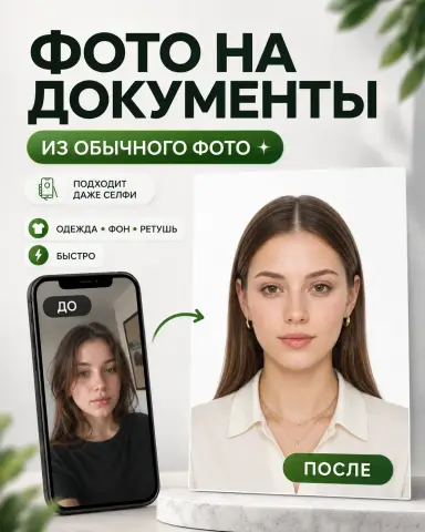 Деловое женское фото для резюме и работы онлайн из селфи
