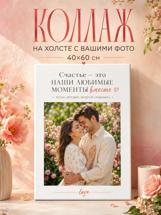 Зеркало ПроАрт Картина Счастье моё 40х60 см