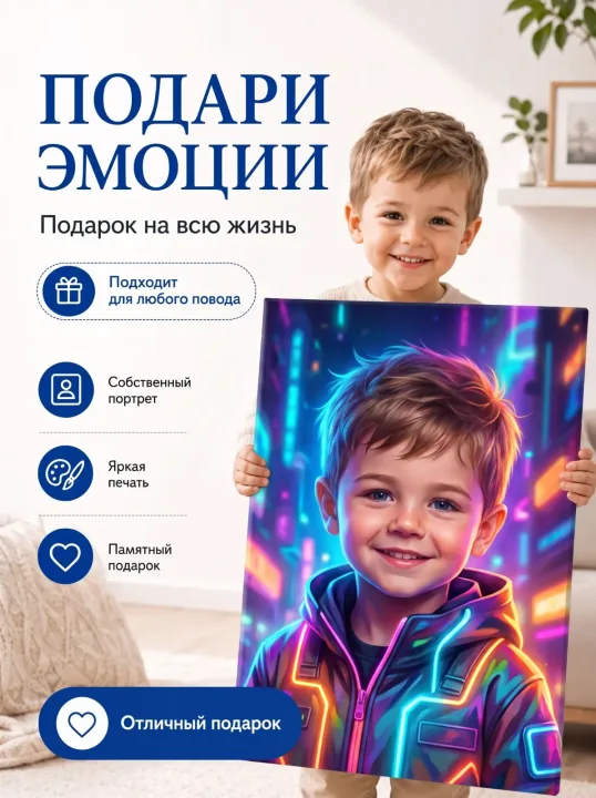 Зеркало ПроАрт Картина на холсте по фото 60х80 см_5