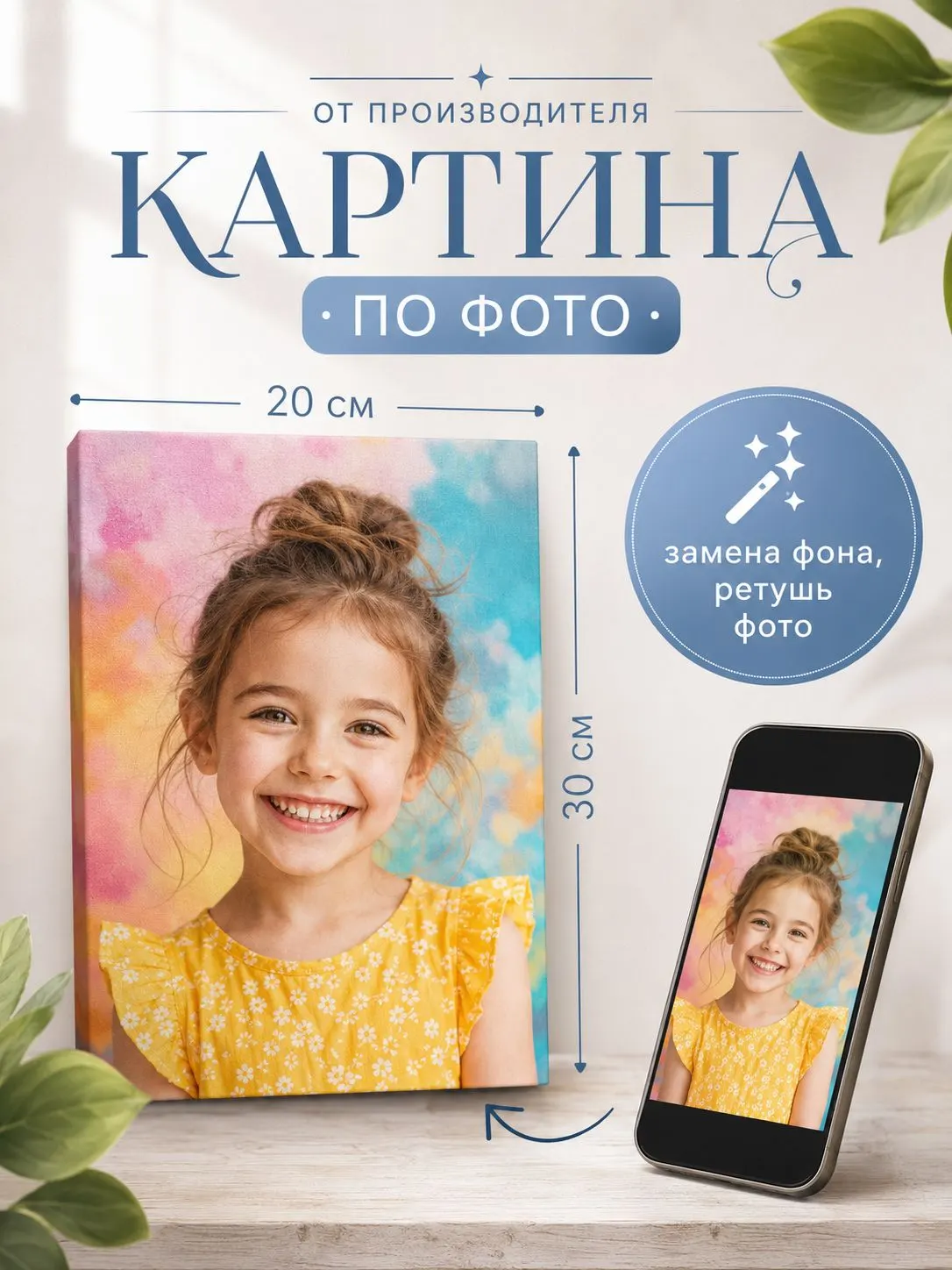 Зеркало ПроАрт Картина по фото 20х30 см_1