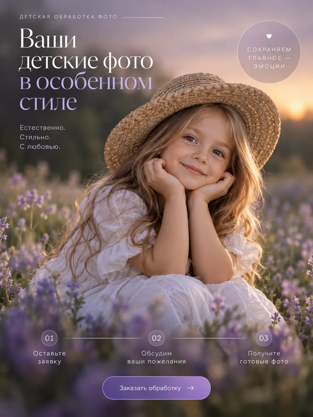 Детская обработка фото онлайн
