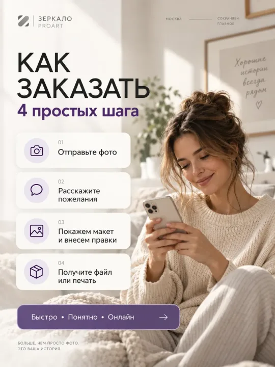 Семейный портрет по фото онлайн без фотосессии