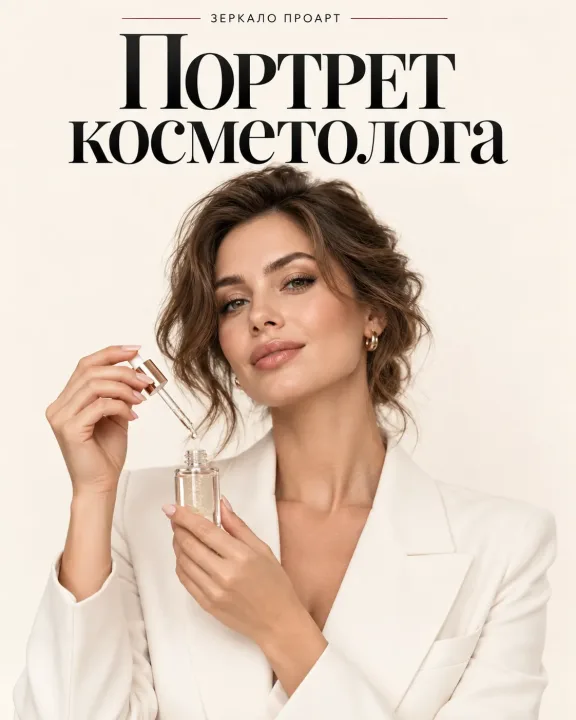 Портрет для бьюти-мастера по фото — результат обработки