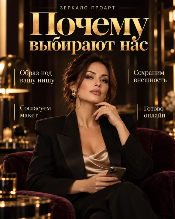 Портрет для бьюти-мастера по фото — пример 2