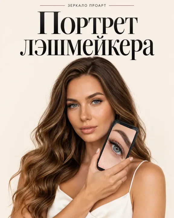 Портрет для бьюти-мастера по фото — результат обработки