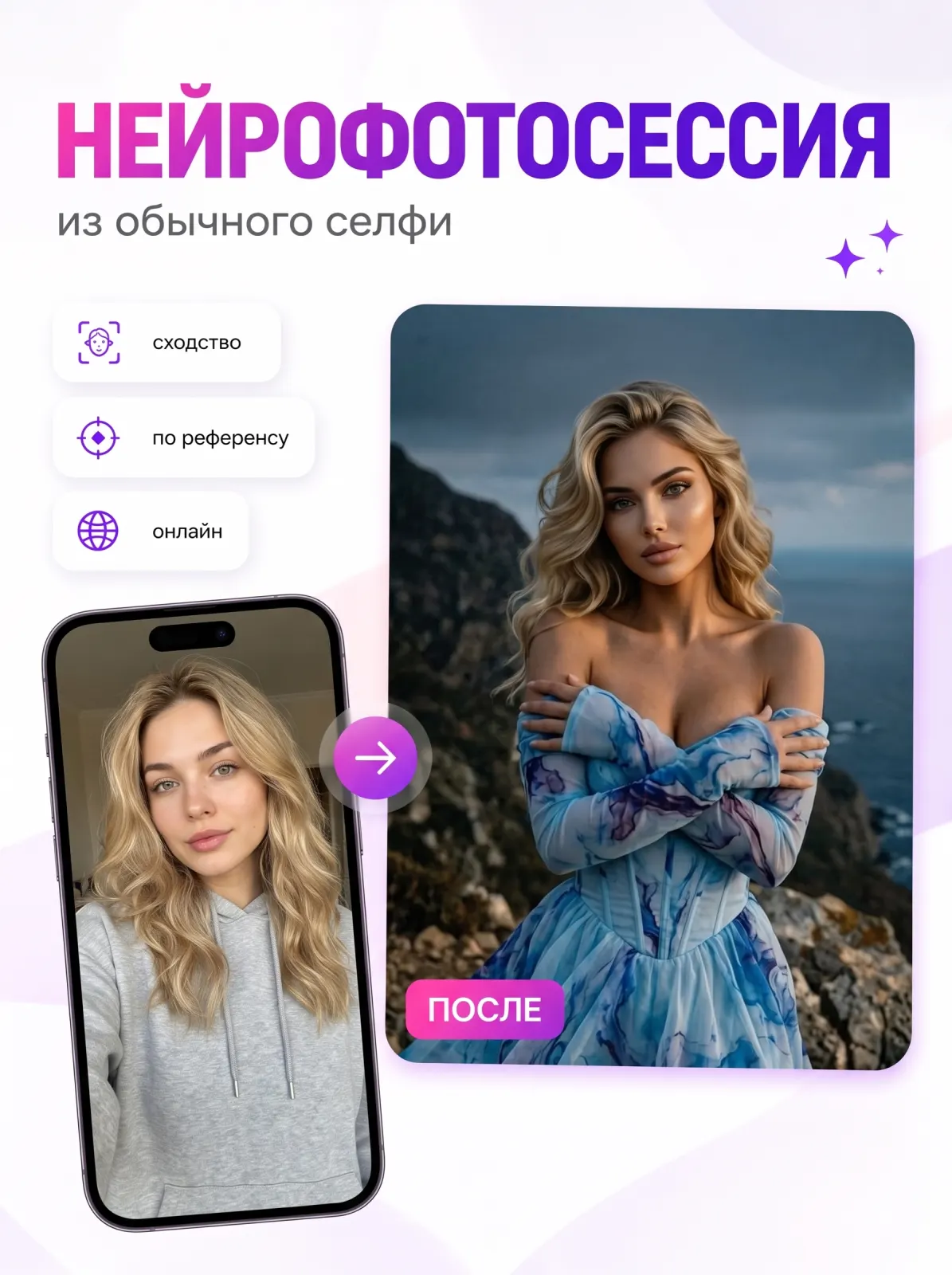 Нейрофотосессия онлайн по фото