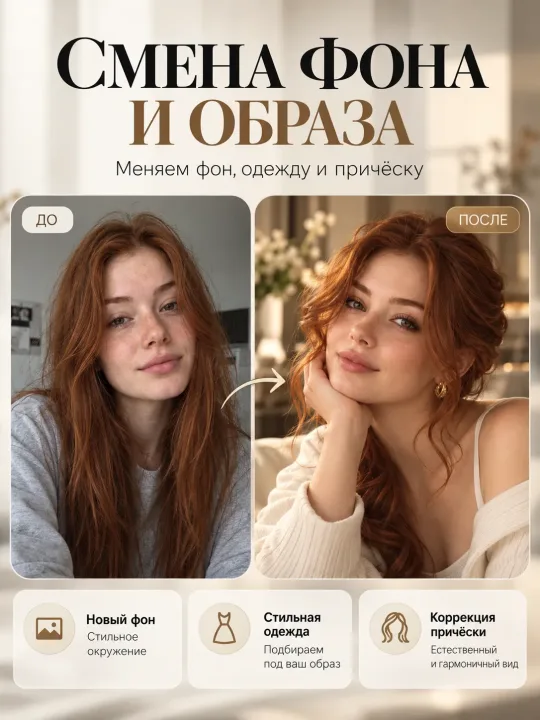 Обработка и ретушь фото онлайн — пример 2