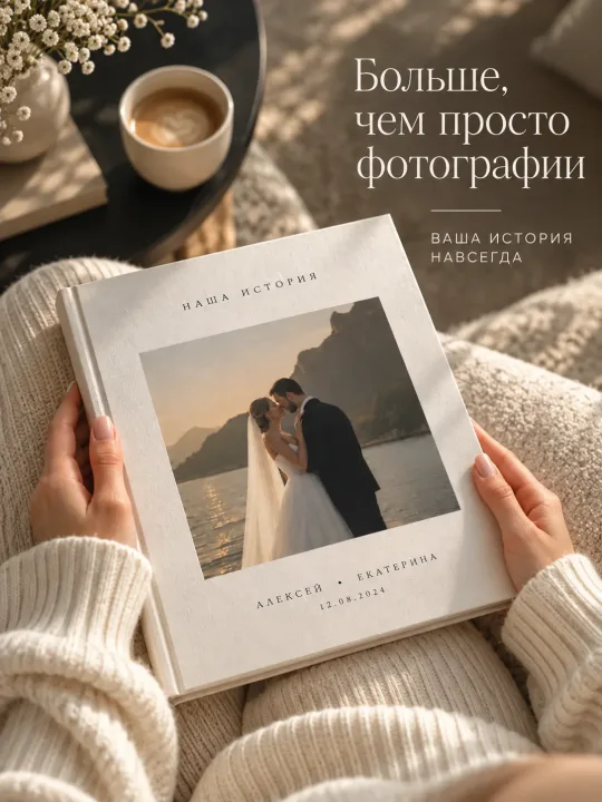 Фотоальбом на заказ с вашими фотографиями — пример 2
