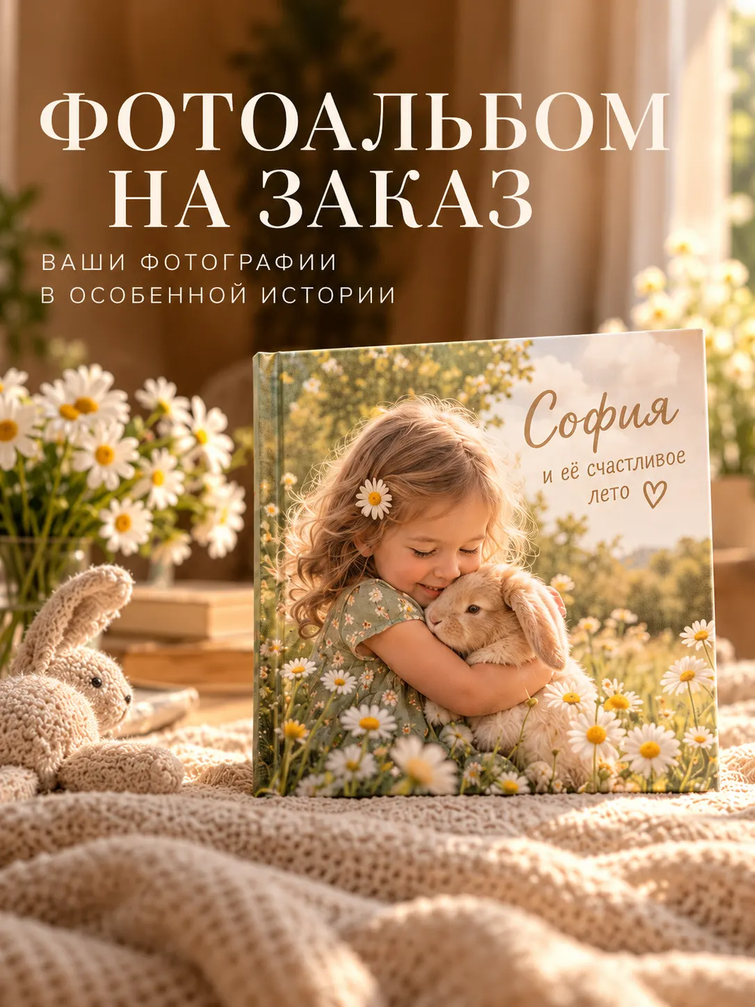 Персональная книга на заказ с вашим ребёнком или вашей историей · фото 4