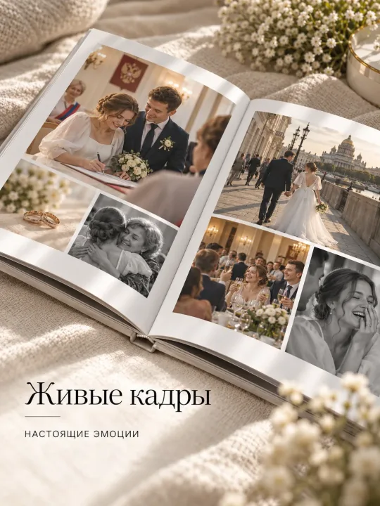 Фотоальбом на заказ с вашими фотографиями — пример 2
