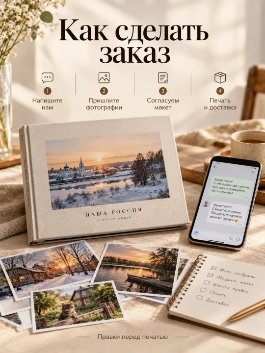 Фотоальбом на заказ с вашими фотографиями · фото 4