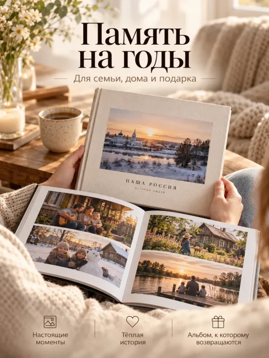 Фотоальбом на заказ с вашими фотографиями