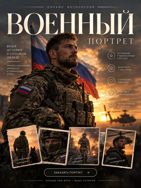 Военный портрет по фото — электронный файл · фото 4