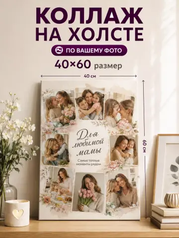 Картина по фото на заказ 40х60