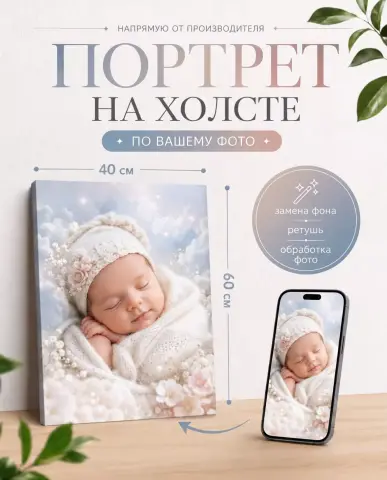 Картина по фото на заказ 40х60 см