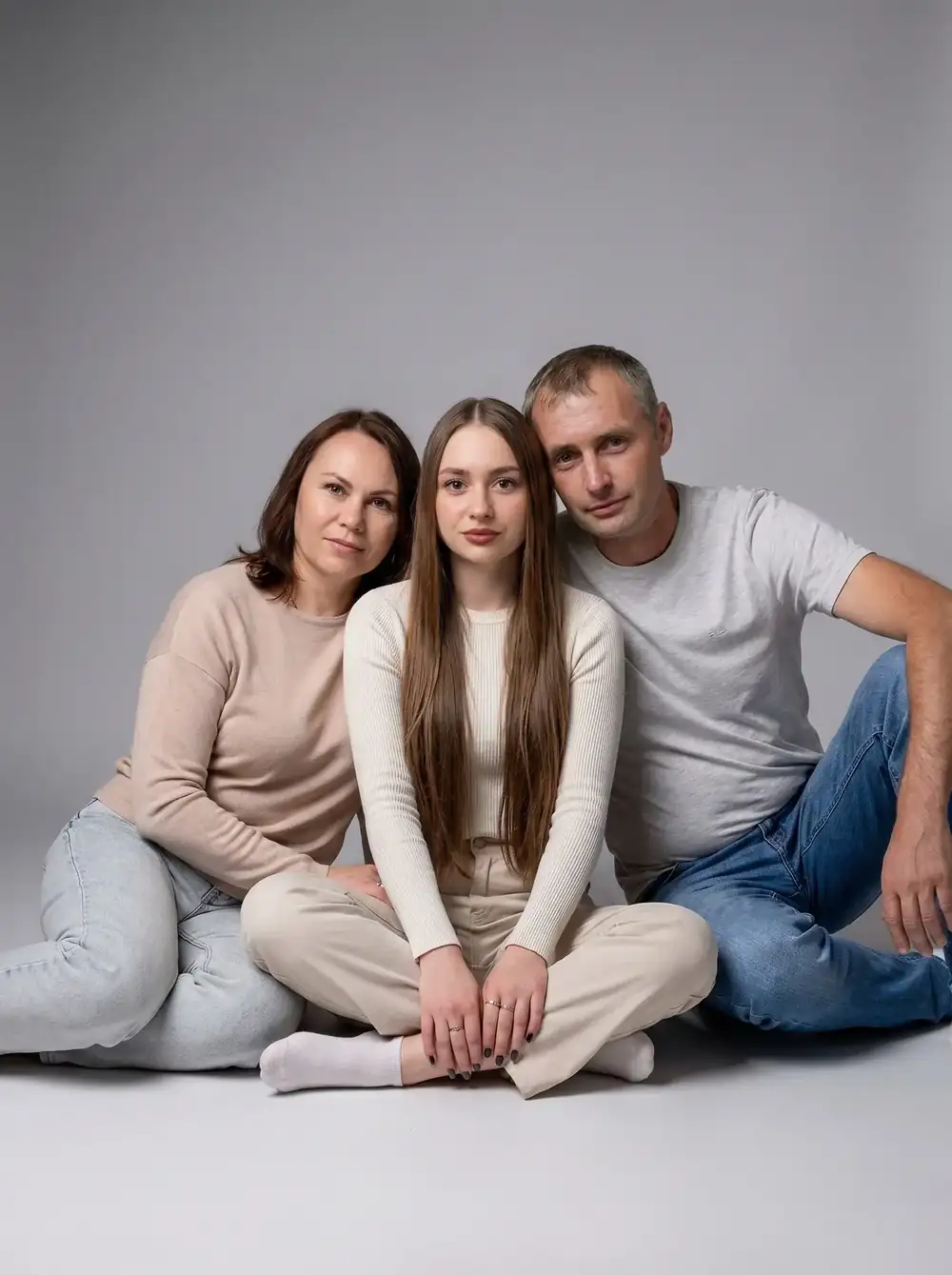 Семейный портрет в студии